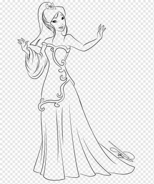 Fa Mulan Belle Mushu Disney Princess Книжка-раскраска, Дисней Принцесса, белый, ребенок, лицо png