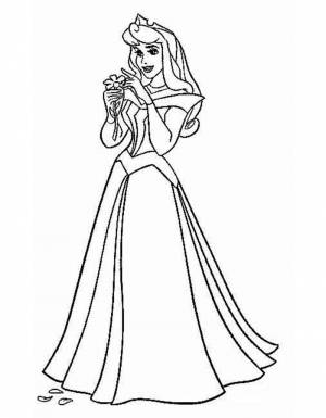 Раскраски Принцессы Диснея