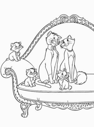 Раскраски котик томас