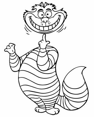 Чеширский кот из сказки