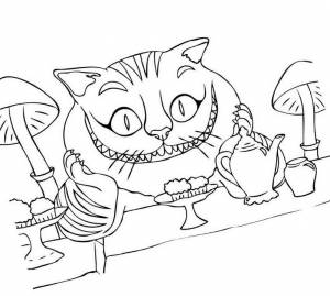 Раскраски котиков, кошечек и котят для детей