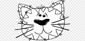 Чеширский кот Раскраска Рисунок, Мультяшный кот, угол, белый, ребенок png