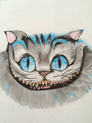 El gato de Alicia en el país de la maravillas