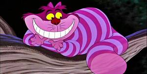 Gato de Alicia en el pais de las maravillas