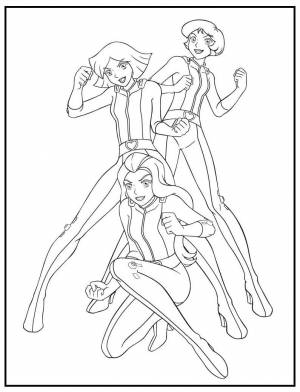 Раскраски Тотали Спайс