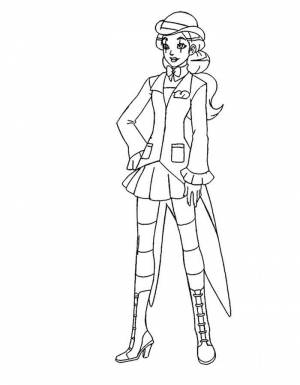 Раскраски Тотали спайс  и  онлайн