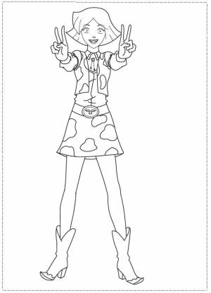 Раскраски Тотали Спайс