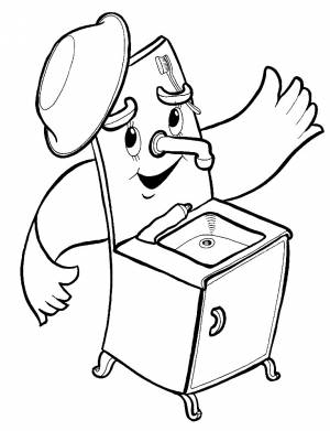 МОЙДОДЫР  РАСКРАСКИ