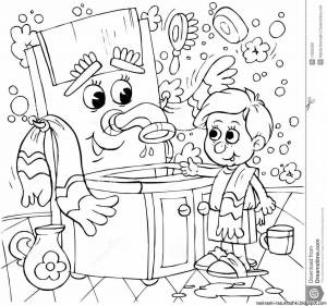 Раскраски Мойдодыр чуковский