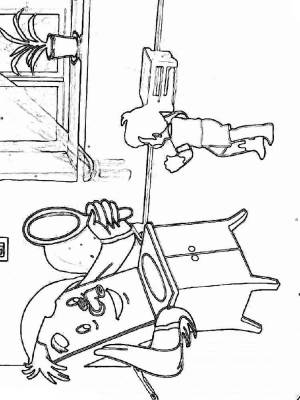 Раскраски Мойдодыр