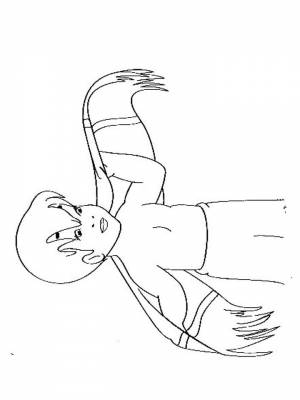 Раскраска Мойдодыр   в формате