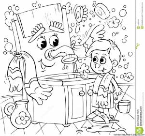 Раскраски герои мойдодыр