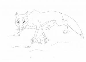 Рисунок серая шейка