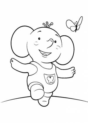 Раскраска Тима и Тома 12