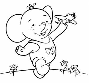 Раскраска Тима и Тома 14