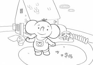 Раскраска Тима и Тома 17