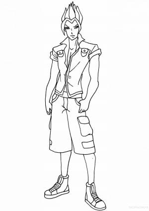 Раскраски Специалисты винкс