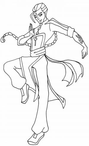 Раскраски Специалисты винкс