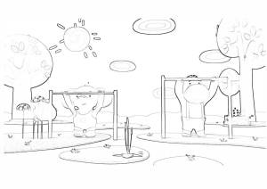 Раскраски Тима тома