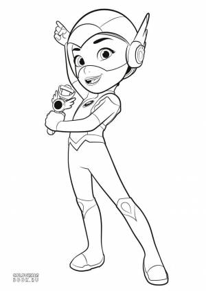 Раскраски из мультсериала Петроникс