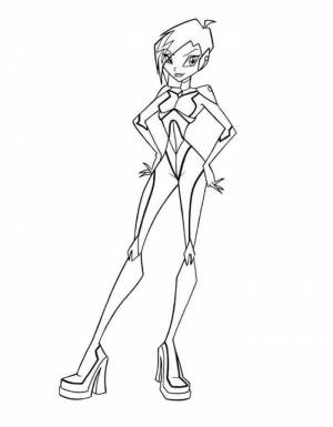 Раскраски Текна  и  онлайн