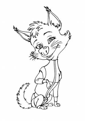 Раскраска Белка И Стрелка