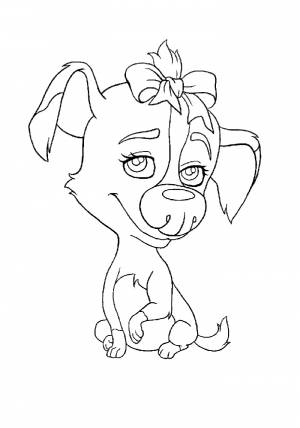 Раскраски Белка и Стрелка  и  онлайн