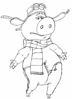 Раскраска Белка И Стрелка