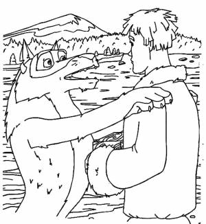 Раскраски иван из сказки