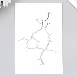 Трафарет Трещина 24х16 см