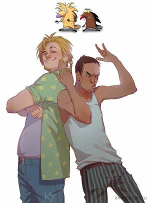 Крутые бобры » Аниме приколы на Аниме-тян