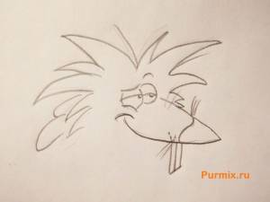 Как нарисовать Норберта Фостера из мультесереала Крутые бобры