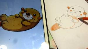 как нарисовать бобра