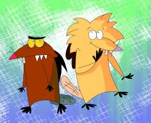 Крутые бобры рисунок