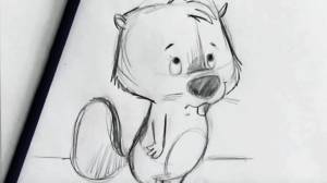 как нарисовать бобра