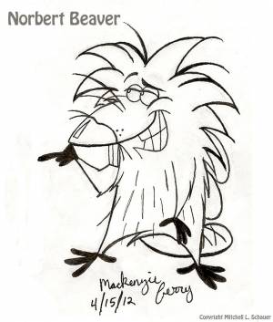 Раскраски Злюки бобры