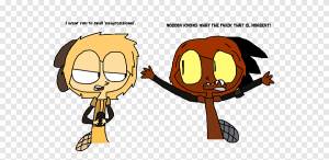 Line Font, Злые бобры, мультфильм, животное png