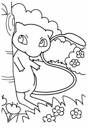 Раскраска Покемон Наблюдатель