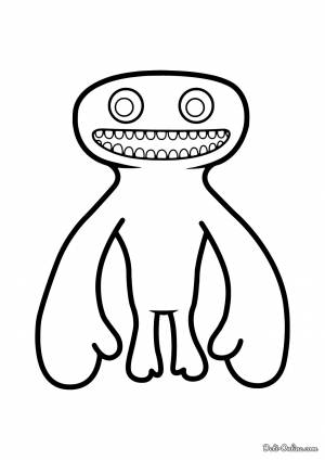 Раскраска Джамбо Джош в полный рост