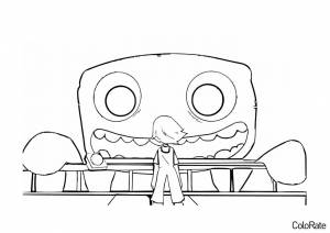 Раскраска Джамбо Джош и малыш