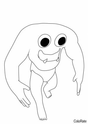 Раскраска Капитан Фиддлс