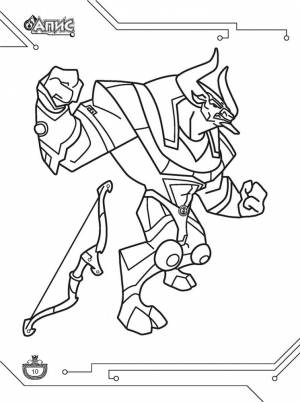 Раскраска для рисования карандашами Египтус