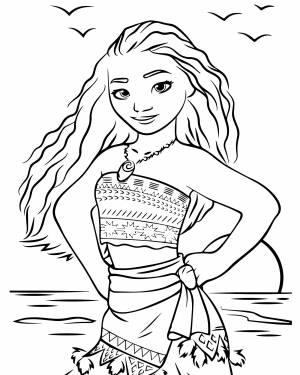 Моана на море