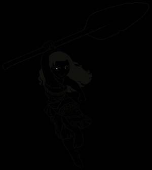 Моана раскраска для девочек