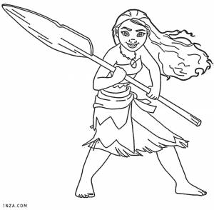 Раскраски моана