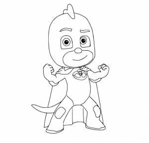 Раскраски Герои в масках