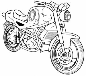 Раскраска ИЖ Планета-Спорт