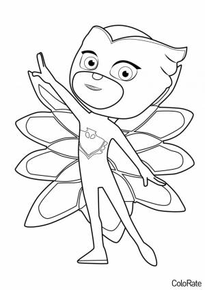 Раскраска Идея Аллет