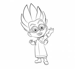 Раскраски Герои в масках