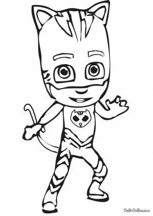 Раскраска Кэтбой